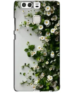 Чохол для Huawei P9 з картинкою «Гілка дрібних білих квітів»