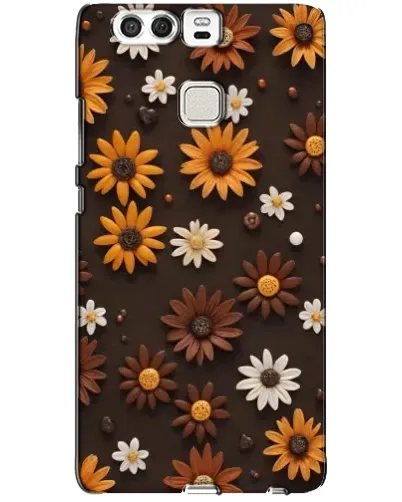Чехол для Huawei P9 с картинкой «Узор из маленьких подсолнухов» Чехол для Huawei P9 с картинкой «Узор из маленьких подсолнухов»