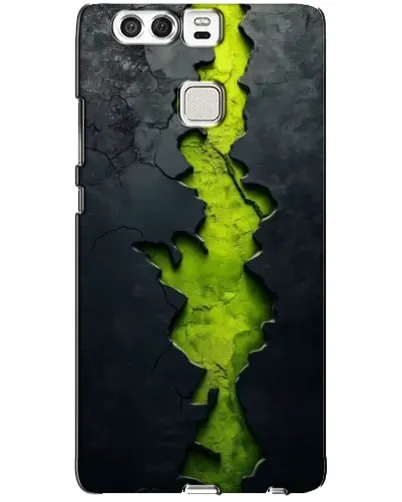 Чехол для Huawei P9 с картинкой «Салатовый разлом скалы» Чехол для Huawei P9 с картинкой «Салатовый разлом скалы»