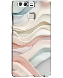 Чехол для Huawei P9 с картинкой «Пастельные нежные волны»