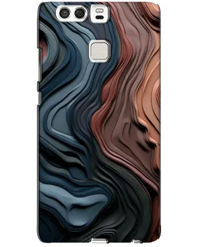 Чехол для Huawei P9 с картинкой «Цветные волны каньона» Чехол для Huawei P9 с картинкой «Цветные волны каньона»