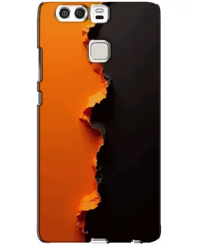 Чехол для Huawei P9 с картинкой «Оранжевый разлом» Чехол для Huawei P9 с картинкой «Оранжевый разлом»