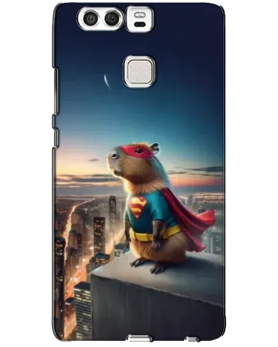 Чехол для Huawei P9 с картинкой «Капи-мен супергерой» Чехол для Huawei P9 с картинкой «Капи-мен супергерой»