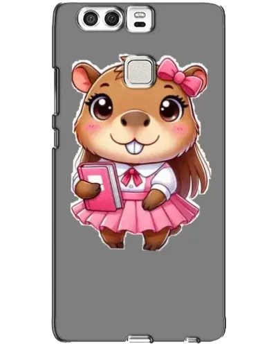 Чехол для Huawei P9 с картинкой «Девочка капибара» Чехол для Huawei P9 с картинкой «Девочка капибара»