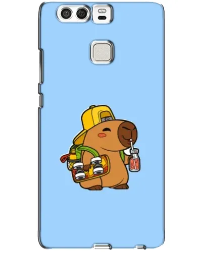 Чехол для Huawei P9 с картинкой «Капибара на скейте» Чехол для Huawei P9 с картинкой «Капибара на скейте»