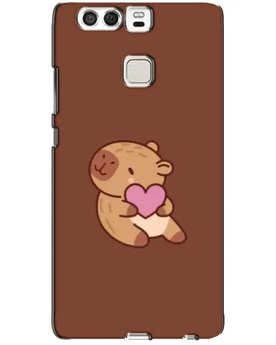 Чехол для Huawei P9 с картинкой «Капибара с сердцем» Чехол для Huawei P9 с картинкой «Капибара с сердцем»