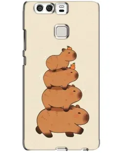 Чохол для Huawei P9 з картинкою «Вежа з капібар»