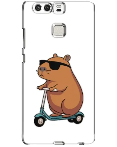 Чехол для Huawei P9 с картинкой «Капибара на самокате» Чехол для Huawei P9 с картинкой «Капибара на самокате»