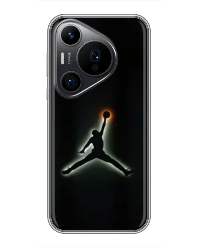 Чехол для Huawei Pura 70 PRO с картинкой «Jordan Gradient Logo» Чехол для Huawei Pura 70 PRO с картинкой «Jordan Gradient Logo»