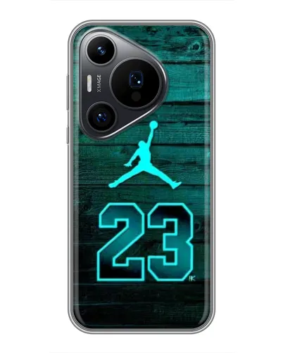 Чехол для Huawei Pura 70 PRO с картинкой «Jordan Cyan 23» Чехол для Huawei Pura 70 PRO с картинкой «Jordan Cyan 23»