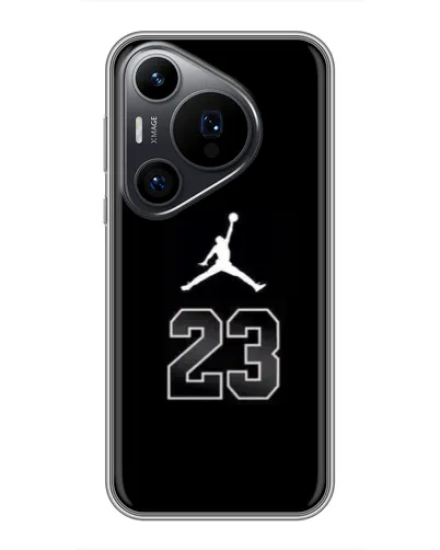 Чехол для Huawei Pura 70 PRO с картинкой «Jordan Flight 23» Чехол для Huawei Pura 70 PRO с картинкой «Jordan Flight 23»