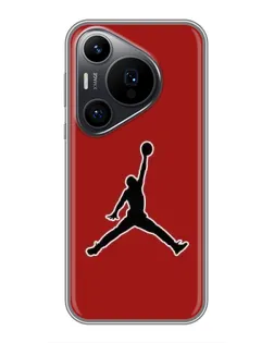Чехол для Huawei Pura 70 PRO с картинкой «Jordan Red Back» Чехол для Huawei Pura 70 PRO с картинкой «Jordan Red Back»