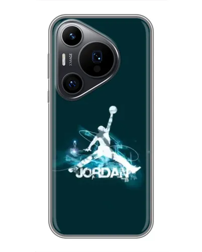 Чехол для Huawei Pura 70 PRO с картинкой «Jordan Blue Fire» Чехол для Huawei Pura 70 PRO с картинкой «Jordan Blue Fire»