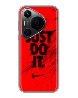 Чехол для Huawei Pura 70 PRO с картинкой «Nike Just Do It» Чехол для Huawei Pura 70 PRO с картинкой «Nike Just Do It»