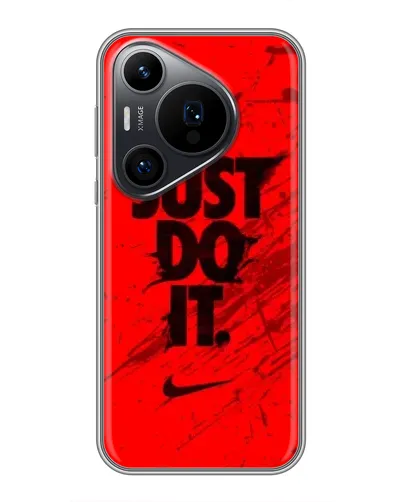 Чехол для Huawei Pura 70 PRO с картинкой «Nike Just Do It» Чехол для Huawei Pura 70 PRO с картинкой «Nike Just Do It»