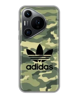 Чехол для Huawei Pura 70 PRO с картинкой «Милитари стиль Adidas»