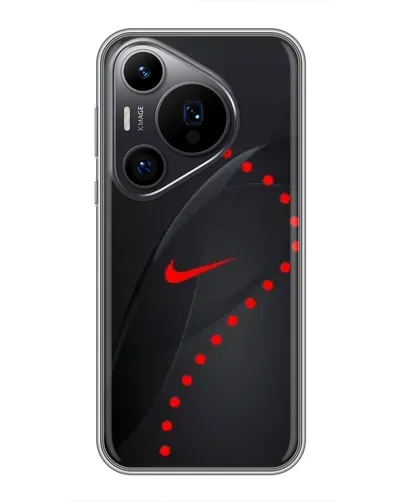 Чехол для Huawei Pura 70 PRO с картинкой «Абстрактный дизайн Nike» Чехол для Huawei Pura 70 PRO с картинкой «Абстрактный дизайн Nike»