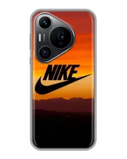 Чехол для Huawei Pura 70 PRO с картинкой «Nike — вечерний горизонт»
