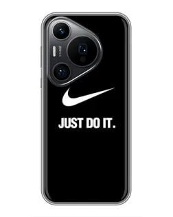 Чехол для Huawei Pura 70 PRO с картинкой «Классический принт Nike»