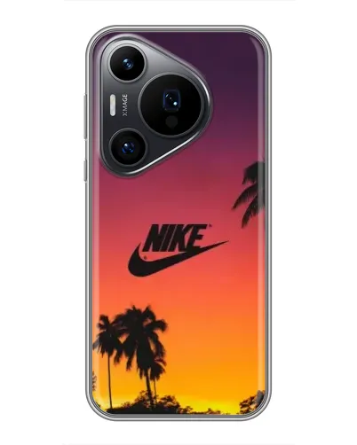 Чехол для Huawei Pura 70 PRO с картинкой «Nike на закате солнца» Чехол для Huawei Pura 70 PRO с картинкой «Nike на закате солнца»