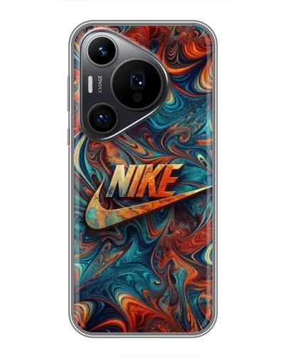Чехол для Huawei Pura 70 PRO с картинкой «Nike в абстракции» Чехол для Huawei Pura 70 PRO с картинкой «Nike в абстракции»