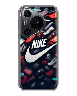 Чехол для Huawei Pura 70 PRO с картинкой «Коллекция кроссовок Nike»