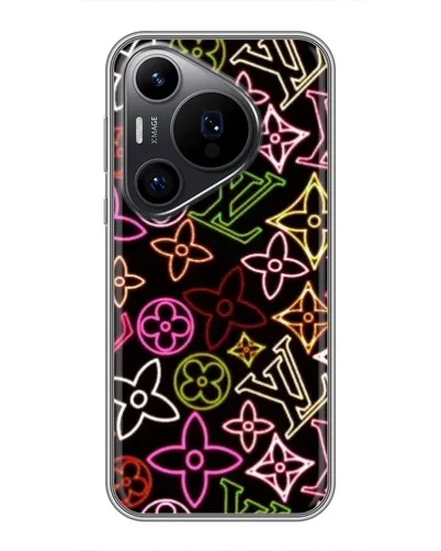 Чехол для Huawei Pura 70 PRO с картинкой «Неоновый микс Nike» Чехол для Huawei Pura 70 PRO с картинкой «Неоновый микс Nike»