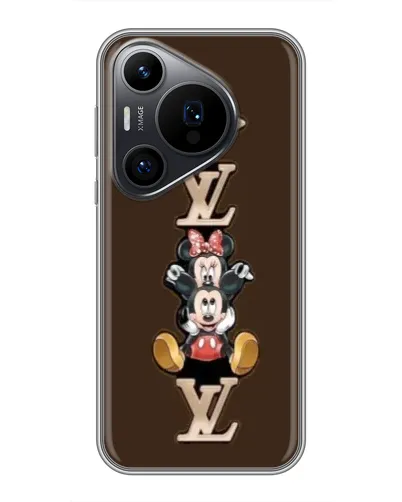 Чехол для Huawei Pura 70 PRO с картинкой «LV и Микки Маус» Чехол для Huawei Pura 70 PRO с картинкой «LV и Микки Маус»