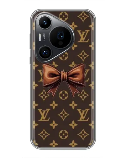 Чехол для Huawei Pura 70 PRO с картинкой «LV с бантом» Чехол для Huawei Pura 70 PRO с картинкой «LV с бантом»