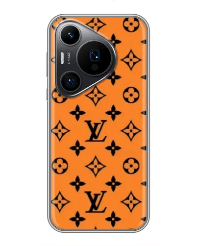 Чехол для Huawei Pura 70 PRO с картинкой «Оранжевый стиль LV» Чехол для Huawei Pura 70 PRO с картинкой «Оранжевый стиль LV»