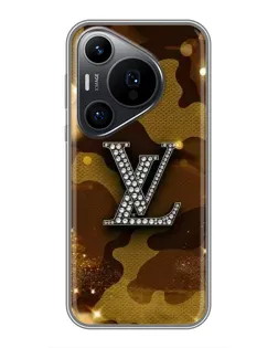 Чехол для Huawei Pura 70 PRO с картинкой «Камуфляжный Louis Vuitton»