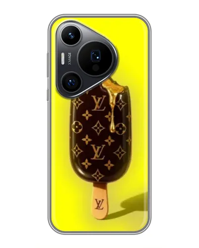 Чехол для Huawei Pura 70 PRO с картинкой «Мороженое от LV» Чехол для Huawei Pura 70 PRO с картинкой «Мороженое от LV»