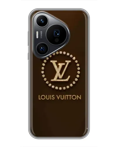 Чехол для Huawei Pura 70 PRO с картинкой «LV — золотая печать» Чехол для Huawei Pura 70 PRO с картинкой «LV — золотая печать»