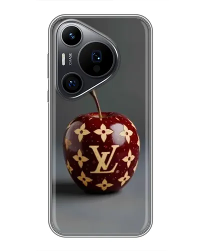 Чехол для Huawei Pura 70 PRO с картинкой «Красное яблоко LV» Чехол для Huawei Pura 70 PRO с картинкой «Красное яблоко LV»