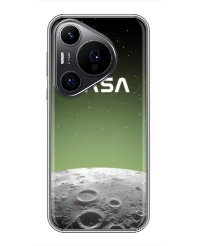 Чехол для Huawei Pura 70 PRO с картинкой «NASA — лунный градиент»