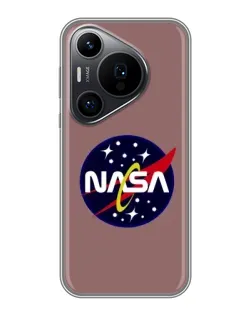 Чехол для Huawei Pura 70 PRO с картинкой «NASA — ретро космос»