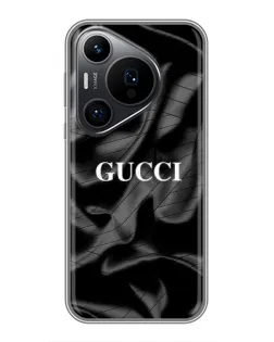 Чехол для Huawei Pura 70 PRO с картинкой «Gucci — шелковые волны» Чехол для Huawei Pura 70 PRO с картинкой «Gucci — шелковые волны»