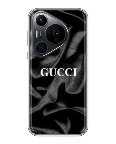 Чехол для Huawei Pura 70 PRO с картинкой «Gucci — шелковые волны» Чехол для Huawei Pura 70 PRO с картинкой «Gucci — шелковые волны»