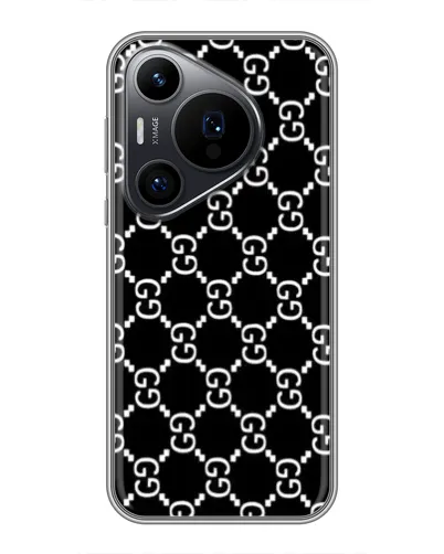 Чехол для Huawei Pura 70 PRO с картинкой «Gucci — сетчатый паттерн» Чехол для Huawei Pura 70 PRO с картинкой «Gucci — сетчатый паттерн»