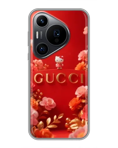 Чехол для Huawei Pura 70 PRO с картинкой «Gucci — золотой сад» Чехол для Huawei Pura 70 PRO с картинкой «Gucci — золотой сад»