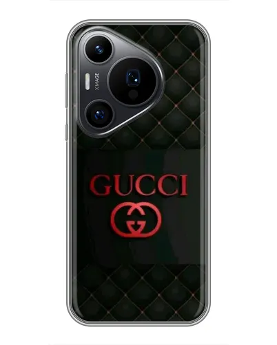 Чехол для Huawei Pura 70 PRO с картинкой «Gucci — стеганый черный» Чехол для Huawei Pura 70 PRO с картинкой «Gucci — стеганый черный»