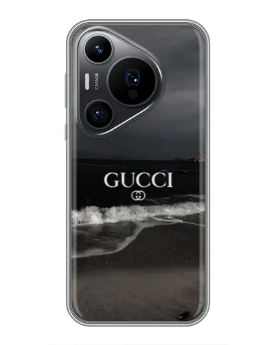 Чехол для Huawei Pura 70 PRO с картинкой «Gucci — морской прибой» Чехол для Huawei Pura 70 PRO с картинкой «Gucci — морской прибой»