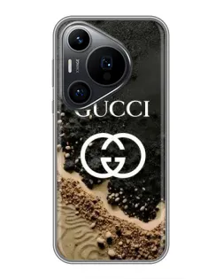 Чехол для Huawei Pura 70 PRO с картинкой «Gucci — песчаные дюны»