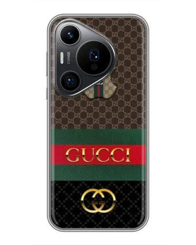 Чехол для Huawei Pura 70 PRO с картинкой «Gucci — брендированный десерт» Чехол для Huawei Pura 70 PRO с картинкой «Gucci — брендированный десерт»