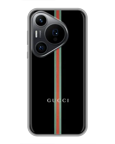 Чохол для Huawei Pura 70 PRO з картинкою «Gucci — строга лінія» Чохол для Huawei Pura 70 PRO з картинкою «Gucci — строга лінія»