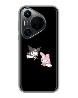 Чехол для Huawei Pura 70 PRO с картинкой «My Melody и Kuromi»