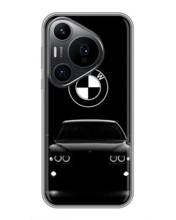 Чехол для Huawei Pura 70 PRO с картинкой «BMW — взгляд из темноты»