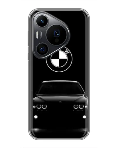 Чехол для Huawei Pura 70 PRO с картинкой «BMW — взгляд из темноты»