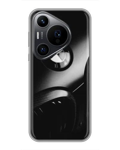 Чехол для Huawei Pura 70 PRO с картинкой «Эмблема BMW — макро»