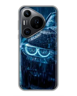 Чехол для Huawei Pura 70 PRO с картинкой «BMW под дождем»